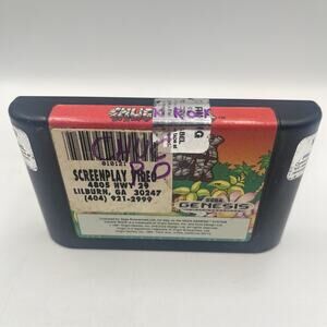 Chuck Rock (Sega Genesis, 1991) Game Cartridge Only